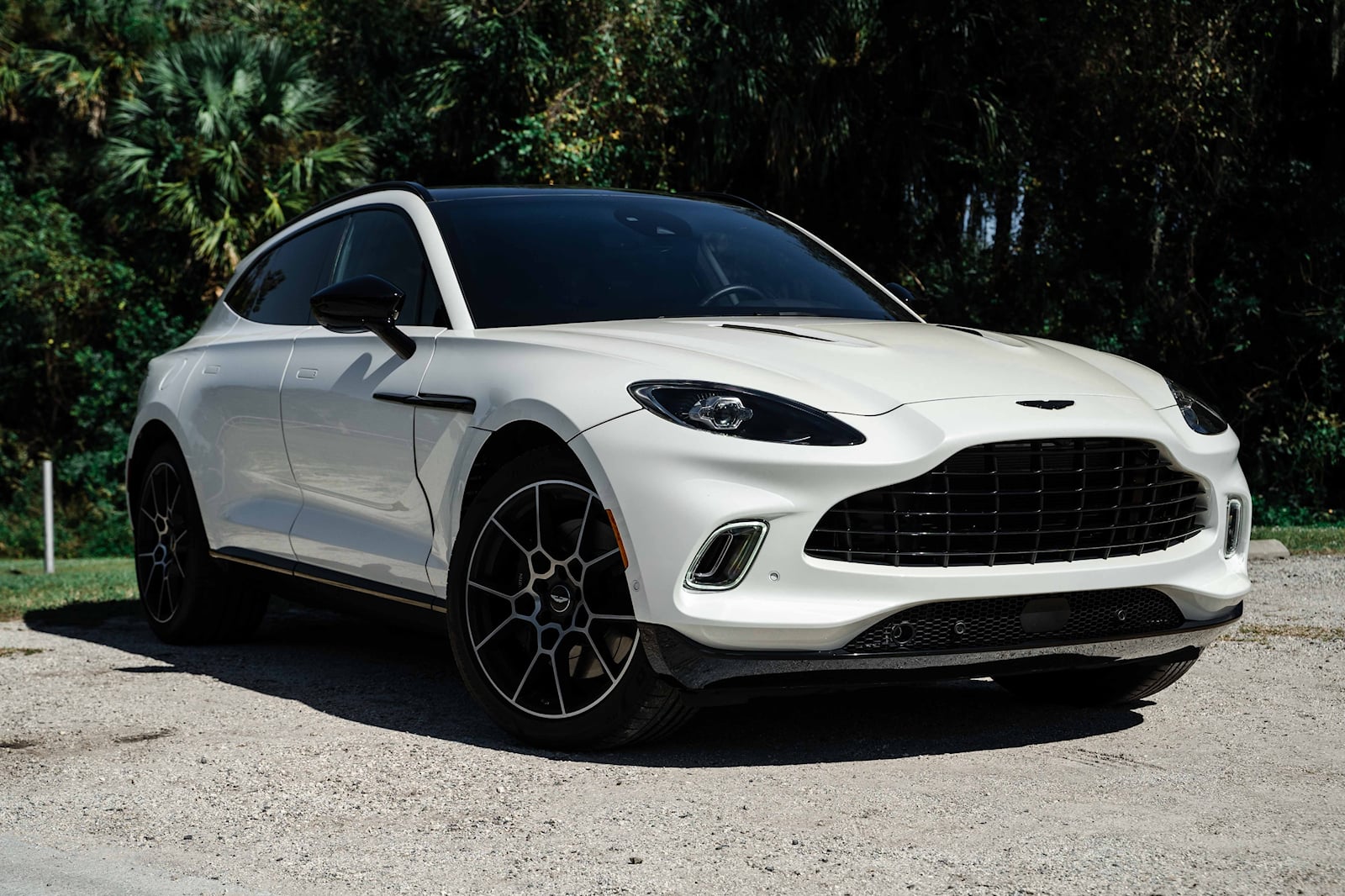 Aston Martin DBX SUV angle 3